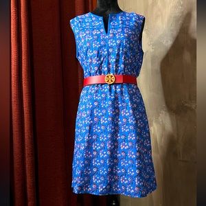 J Crew Open V-Neck Dress